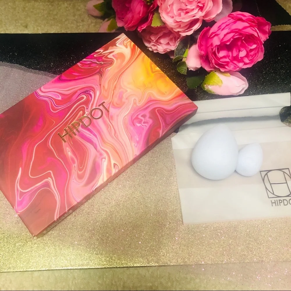 ✨HIPDOT ZION Eyeshadow Palette + Sponge Duo